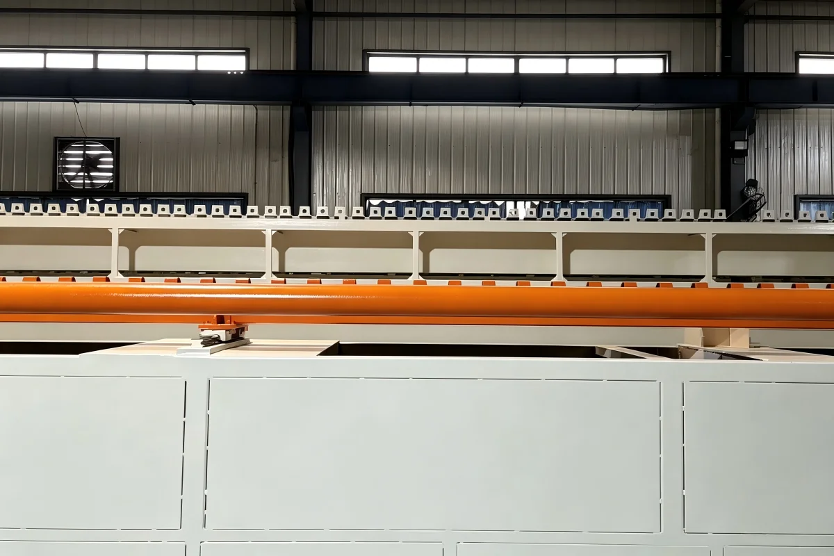 Injection line - 3D render